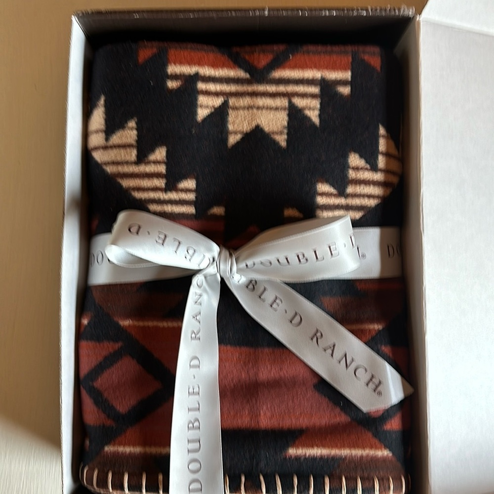 Double D Ranch camp blanket